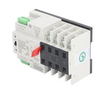 Marhynchus Commutateur de Transfert Automatique à Double Puissance, Commutateur de Générateur 4P 220 V AC avec Commutation en Millisecondes pour une Alimentation Continue dans les Centres (100A)