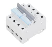 Marhynchus Commutateur de Transfert Manuel à Double Alimentation, 2 Pôles 230 V AC, Montage sur Rail DIN avec Verrouillage D'un Seul côté, Protection contre les Surcharges et les (63A)