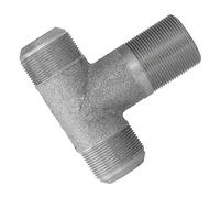 Marhynchus Compresseur d'air Coude en T Droit en Fonte à Pousser pour Connecter le Raccord de Conduite d'air 33x1,5 Mm pour Compresseur 'air Dafeng Cylindre de 90 Mm Installation Rapide pour la