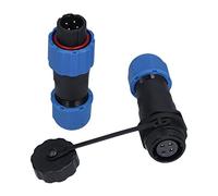 Marhynchus Connecteur de Câble D'aviation, Connecteur étanche IP68, 1 à 7 Broches, Broches Stéréo, pour équipements de Communication, Machines Contrôlées par Programme, Alarmes (4