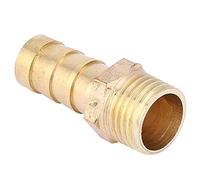 Marhynchus Connecteur de Tuyau, Raccords de Barbe en Laiton, 5 Pièces G1 / 4 Connecteur Externe, Bon Scellement, Moulage Monobloc, Application Pratique, Installation Facile, pour Les Gaz et Les