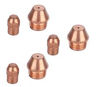 Marhynchus Consommables pour Découpeur Kit de Pointes d'électrode en Cuivre 10 Jeux d'accessoires de Torche à Buse TZ 100 100A avec électrode M8 et Filetage de Buse pour Utilisation de Découpe