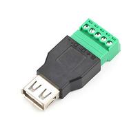 Marhynchus Convertisseur USB, Cuivre et Matière Plastique, Adaptateur de Terminal USB Polyvalent pour Les Experts et Les Passionnés d'électronique avec Transmission de Données à Grande Vitesse