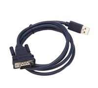 Marhynchus Convertisseur USB vers RS232, Convertisseur USB 2.0 vers Série Type A vers DB9 9 Broches Mâle, Câble é 48 Pouces, 225 Kbps, pour PC POS Scanner PLC CNC