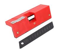 Marhynchus Coupe-bande de Chants, Outil de Chanfreinage en Acier Inoxydable à 90 Degrés avec Rainure R1,5 pour les Projets de Menuiserie, Placage PVC ABS, Coupe de Bords