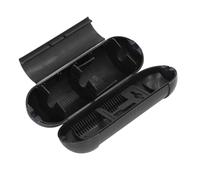 Marhynchus Couvercle de sécurité pour Rallonge Extérieure, Boîte de Connexion électrique étanche et Résistante aux Intempéries pour Fils AWG 12 14 16, avec Conception à Double Fermeture, (Black)