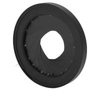 Marhynchus Diaphragme à Iris Diaphragme d'ouverture en Alliage d'aluminium SK44 2-44 Mm Module Optique Réglable à 16 Lames pour Lasers, Caméras, Plates-Formes Optiques, Contrôle Manuel de la Lumière