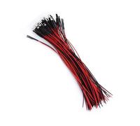 Marhynchus Diodes LED Pré-câblées, économie D'énergie, DC 9-12V, 3, 5, 10mm, Lumière Blanche, Rouge, Bleue, Verte, pour la Décoration de la Maison, 50 Pièces (3mm)