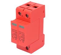 Marhynchus Dispositifs de Protection SPD 2P 40KA, Parafoudre Photovoltaïque DC avec Fenêtre Visuelle pour Installation sur Rail, Coque Ignifuge PC (DC 750V)