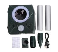 Marhynchus Dissuasif Ultrasonique Extérieur avec Batterie Rechargeable,