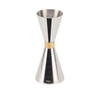 Marhynchus Double Jigger à Cocktail Tasse à Mesurer en Acier Inoxydable 304 2 Oz 1 Oz Bar Jigger avec Mesures à L'intérieur pour les Recettes de Cocktails de Barman (Couleur d'origine)