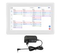 Marhynchus Écran Tactile Interactif du Calendrier Numérique Smart de 15,6 Pouces avec Organisateur de Famille WiFi Mur Mount pour les Plans de Repas des Cartes de Corvée (Plug UE 100-240V)