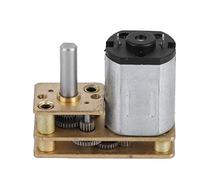 Marhynchus Engrenage Métallique Moteur DC 6V, 100 Tr/min Micro Réduction | Entraînement miniature prêt à l\'arbre, pour actionneurs robotiques, bureautique, jouets électriques, mécanismes de