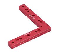 Marhynchus Équerre de Positionnement pour le Bois, 160x160mm, Serrage | Montage polyvalent multi-trous, assemblage de joints sans danger pour les bords, construction en alliage d\'aluminium, pour