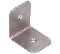 Marhynchus Équerre de Renfort D'angle 50 X 50 Mm en Acier Inoxydable, Support D'étagère Robuste pour la Réparation de Meubles, Finition Soignée, Idéale pour Placards, Armoires, Tiroirs,