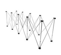 Marhynchus Établi Portable, Support de Travail Pliable capacité de 1000 Kg avec 10 Piliers de Support en Acier et Sac de Rangement, pour la Construction du Bois et L'utilisa