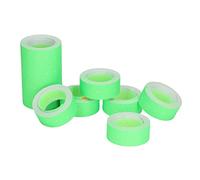 Marhynchus Étiquette de Prix 3 Tubes 15 000 Pièces, Double Ligne Rouge pour une visibilité Facile Sortie Papier Lisse avec Position Précise du Trou pour M5500 MX5500 AK813 (vert fluorescent)