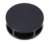 Marhynchus Évent Mural Rond, Couvercle D'air D'échappement Résistant à la Pluie en Acier Inoxydable 304 avec de Moustiquaire Intégrée, pour Salle de Bain, Cuisine, Bureau à