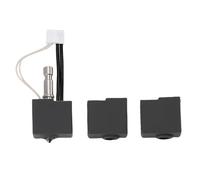 Marhynchus Extrémité Chaude pour S1 Filament 3D Imprimantes Assemblées Tête D' En Acier Trempé Buse Hotend Kit avec 2 Manchons En Silicone (Buse de 0,2 mm)