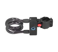 Marhynchus Fingerprint Smart Bike Chain Lock, Bluetooth App Control | Batterie au Lithium Rechargeable, 3 Modes de déverrouillage, corps Anti-coupure en alliage, accès partagé à distance, pour