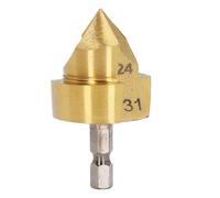 Marhynchus Foret à Fraiser, Outil de Chanfrein HSS Professionnel à Tige Hexagonale 32 avec Diamètre de Lame de 24 à 31 Mm pour Tubes D'eau en Plastique PPR et Systèmes de Plomberie