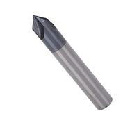 Marhynchus Fraise à Chanfrein, Mèche de Coupe à 90 Degrés en Acier au Tungstène pour la Sculpture CNC, Parfaite pour les Projets en Bois et en Acrylique (D3*90°*50L)