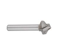 Marhynchus Fraise de Défonceuse en Carbure de Tungstène en Forme de V de | Rainurage et ourlet CNC, tige de 6 mm pour toupies automatiques, tranchant affûté avec précision
