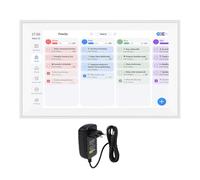 Marhynchus Frame D'image du Calendrier Numérique de 15,6 Pouces Smart Family Planner avec un Graphique de Corvée à écran Tactile Interactif pour le Bureau Mural Montable (Prise UE)