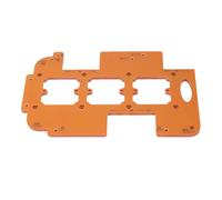 Marhynchus Gabarit de Fente sans Poignée pour Placard, Plastique Technique, Conception Multifonctionnelle, Options de Rayon Polyvalentes, pour le Travail du Bois et l'installation d'armoires