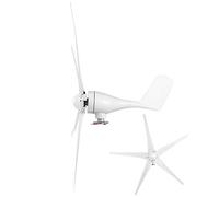 Marhynchus Générateur éolien 5 à Lame 800W Éolienne Small Wind Moulin Generator 48V Industrial Supplies Machinery Equipment Dynamo, Haute efficacité, Réglage Automatique de la Direction du Vent,