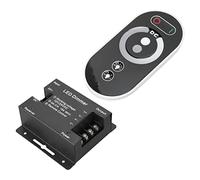 Marhynchus Gradateur LED sans Fil DC 12V 24V avec Télécommande, Contrôleur de Lumière LED Tactile RF Contrôleur de Gradation pour Bande Lumineuse LED