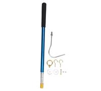 Marhynchus Grenier Crochet, Télescopique 62.6in Anti Slip Grip Heavy Duty Portable Échelle Extensible Escaliers Extracteur pour Porte de Garage Porte Roulante