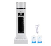 Marhynchus Humidificateur de Refroidisseur D'air Portable à L'Alimentation Portable à Alimentation USB avec 6 Vitesses 7 Couleur Lumière pour le Bureau du Bureau à Domicile