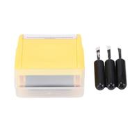 Marhynchus ID Protector Ink Roller, Ergonomic Privacy Protection Roller Stamp avec 3 Recharges pour Factures Documents Chèques Relevés Bancaires