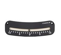 Marhynchus Inclinomètre à Tube à échelle Claire, Mini Clinomètre, Plage de 10 °, Lectures Stables pour L'ingénierie et L'amélioration de L', fabriqué en Matériau ABS