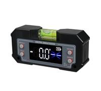 Marhynchus Inclinomètre Magnétique à Jauge d'angle Numérique ABS avec écran rétroéclairé 4 X 90° Résolution 0,1° Type C Rechargeable pour le Travail du Bois Mise à Niveau et Configuration de
