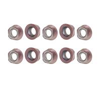 Marhynchus Inserts en Carbure Ronds Permanents pour le Commerce du bois: Emballage 10, Revêtement en Carbure pour une dureté élevée, une Bonne Consommation, une stabilité de la Chaleur et des