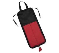 Marhynchus Irin Drumstick Sac Drum Stick Case Drumstick Drumstick avec Poignée Portable pour Manchets (Rouge)