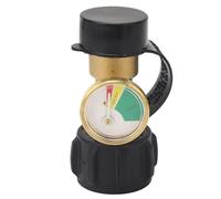 Marhynchus Jauge de Gaz pour Réservoir de, Détecteur de Fuite, Indicateur de Niveau, Manomètre, Adaptateur Universel pour Camping-Car, Barbecue, Four, fabriqué en Laiton Durable,