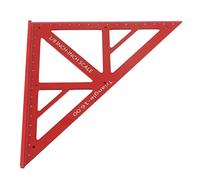 Marhynchus Jauge Triangulaire pour le Travail du Bois, Outil de Mesure en Alliage d'aluminium avec échelles Précises pour les Projets de Menuiserie et l'amélioration de l'