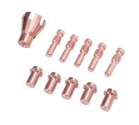 Marhynchus Kit d'accessoires pour Pistolet de Soudage MIG, Consommables en Laiton pour Découpeur, électrodes et Buses de Précision, Compatibles avec les Séries 55 80 pour les Tâches de Soudage