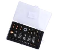 Marhynchus Kit d'accessoires pour Torche de Soudage Buse de Coupe en Verre de Soudage en Verre et en Laiton OCIMCB920 2.4 pour WP9 WP20, Bouche en de 2 Mm, Pièces de Serrage d'électrode pour les