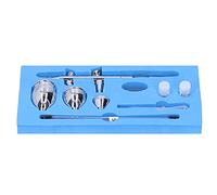 Marhynchus Kit d'aérographe G1/8, Matériau en Laiton, Ensemble d'aérographe à Double Action avec Aiguilles de 0,2 Mm, 0,3 Mm et 0,5 pour le Maquillage et la Décoration de Gâteaux