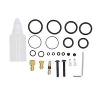 Marhynchus Kit de Joints de Compresseur D'air, 14 Pièces, Joints Toriques, Bouchons, Ressorts, Vis, clé Hexagonale, avec Matériau en Métal PVC, pour Compresseurs D'air à Piston,