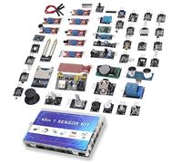 Marhynchus Kit de Module de Capteur 45PCS Kit électroniques Ensemble avec Un Capteur de Température de la Carte D'horloge pour Les Projets de Bricolage