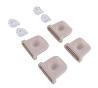 Marhynchus Kit de Valve à Bec de Canard à Membrane 4 Pièces pour Tire-lait, Puissance D'aspiration Fiable avec Conception de Système fermé, Processus de Nettoyage Facile, Accessoires de Pompe
