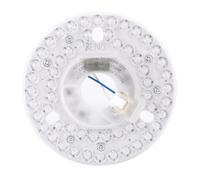 Marhynchus Kit D'éclairage de Ventilateur de Plafond 18W Remplacement de 4,92 Pouces de Plafond LED Kit D'éclairage de Lumière 3cct Dimmable avec Fonction de Mémoire Attachement Magnétique (230V)