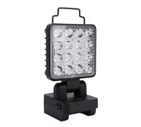 Marhynchus Lampe de Travail LED Portable Rechargeable 1200-1500LM avec USB Type C 3 Modes Réglables pour la Construction de Camping en Plein Air