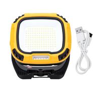 Marhynchus Lampe de Travail Magnétique, 4000 Lm, 136 LED, Lampe de Travail Rechargeable avec Crochet, Batterie 6000 MAh, étanche IP65, Portable pour Réparation de Voiture, Chantie