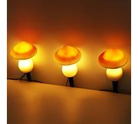 Marhynchus Lampe Solaire de Pelouse en Forme de Champignon, éclairage Extérieur de Voie avec étanchéité IP44, Décoration de Paysage LED pour Jardin, Cour, Fête, Mariage